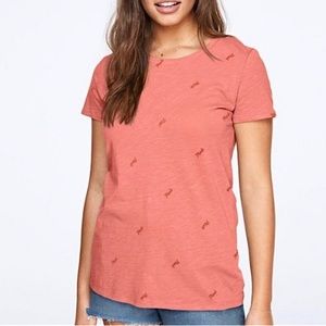 🆕🔥PINK BY VS SUPER CUTE&SOO SOFT CREWNECK LIGHTWEIGHT SHORTSLEEVED T SHIRT NWT